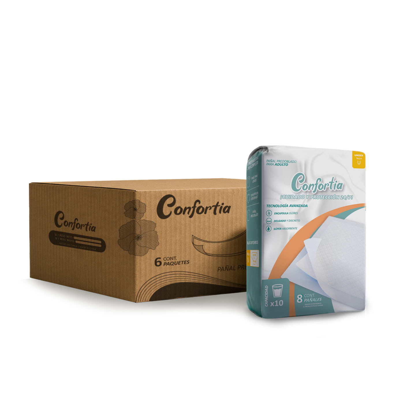Caja Pañal Predoblado